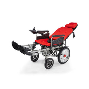 High Backrest Steel Electric Wheelchair for Elderly