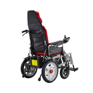 High Backrest Steel Electric Wheelchair for Elderly