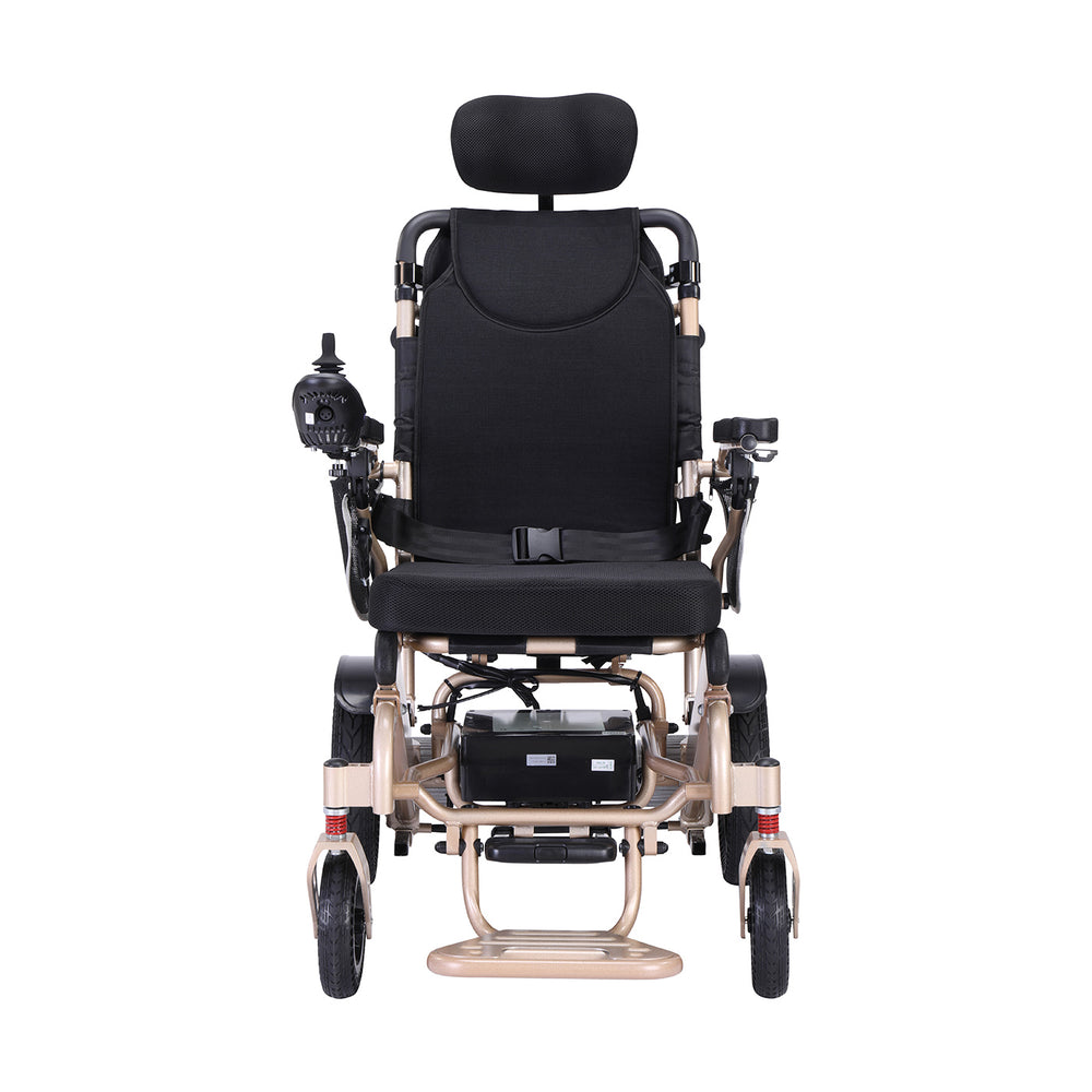 Manual Reclining Backrest Aluminum Alloy Electric Wheelchair, BC-EA7001MR