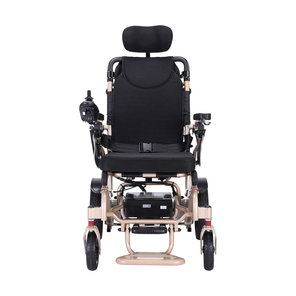 
                
                    Load image into Gallery viewer, Manual Reclining Backrest Aluminum Alloy Electric Wheelchair, BC-EA7001MR
                
            