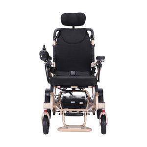 Manual Reclining Backrest Aluminum Alloy Electric Wheelchair, BC-EA7001MR