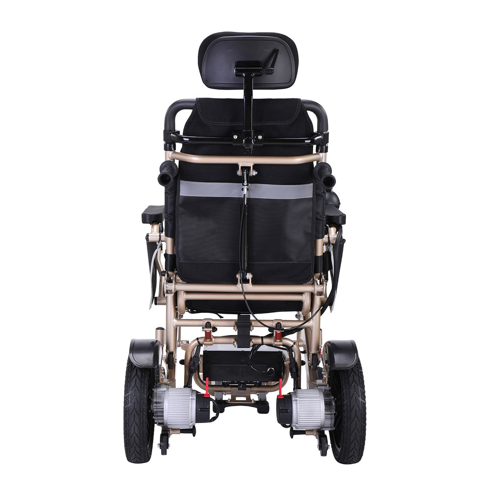 Manual Reclining Backrest Aluminum Alloy Electric Wheelchair, BC-EA7001MR