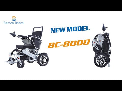 
                
                    Load and play video in Gallery viewer, Baichen New Upgrade Electric Wheelchair BC-EA8000
                
            